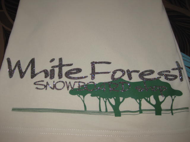 Tシャツ　WhiteForest スノーボード　ショップ　オリジナル　松本忍者　長野　松本