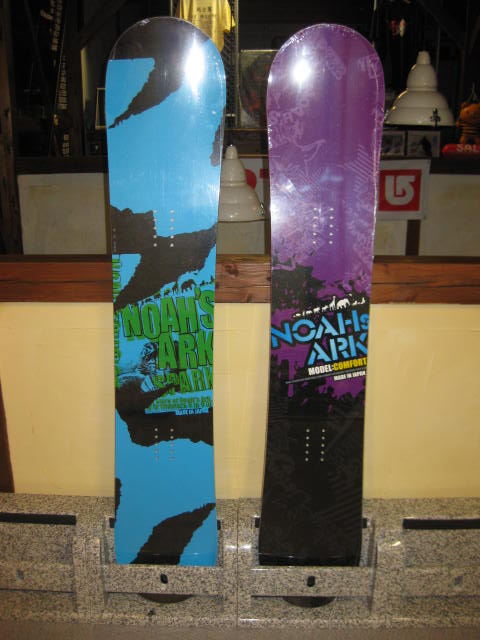 2011 2012 noah's ark snowboard spark confort ノアズアーク スノーボード　藤森由美　羽生田哲也　取り扱い　