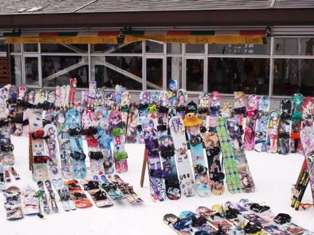 萌え絵スノボ　痛板　画像あり　いたいた　イタイタ　スノーボード　スキー　オフ会　白馬　47スキー場　さのさか